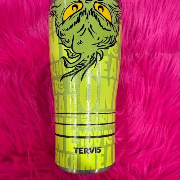 TERVIS Dr. Seuss Grinch Mean One
Stainless Steel Tumbler with Slider Lid 30 Oz - Picture 5 of 7